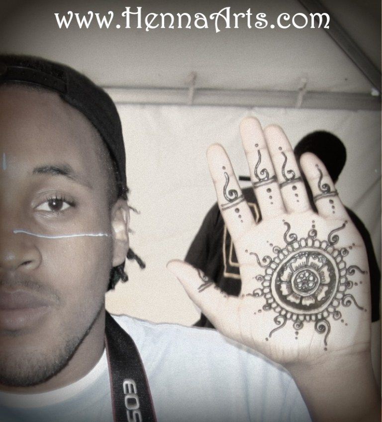 Henna body art, Arabic henna designs