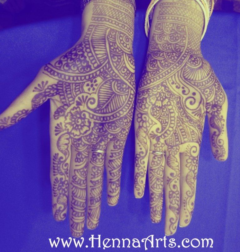 Henna body art, Arabic henna designs