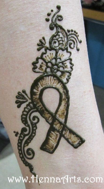 Henna body art, Arabic henna designs