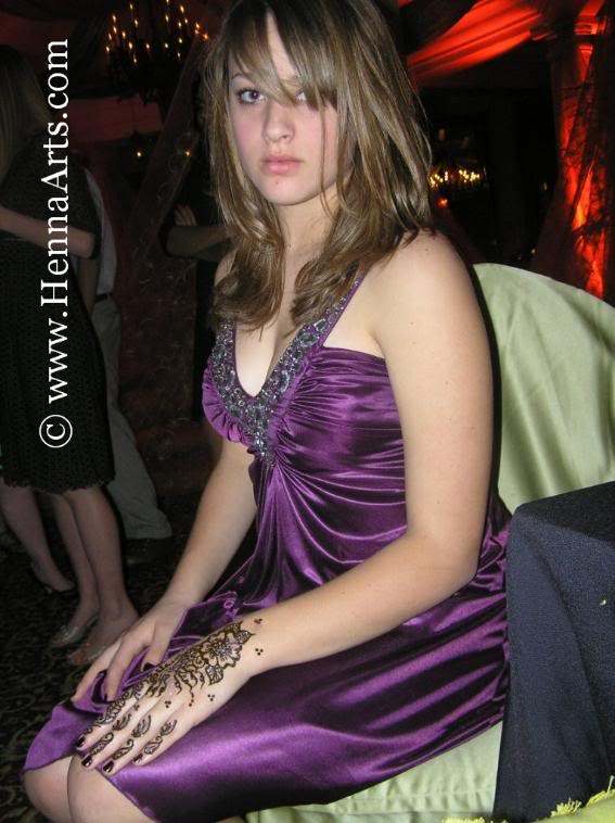 Henna body art, Arabic henna designs