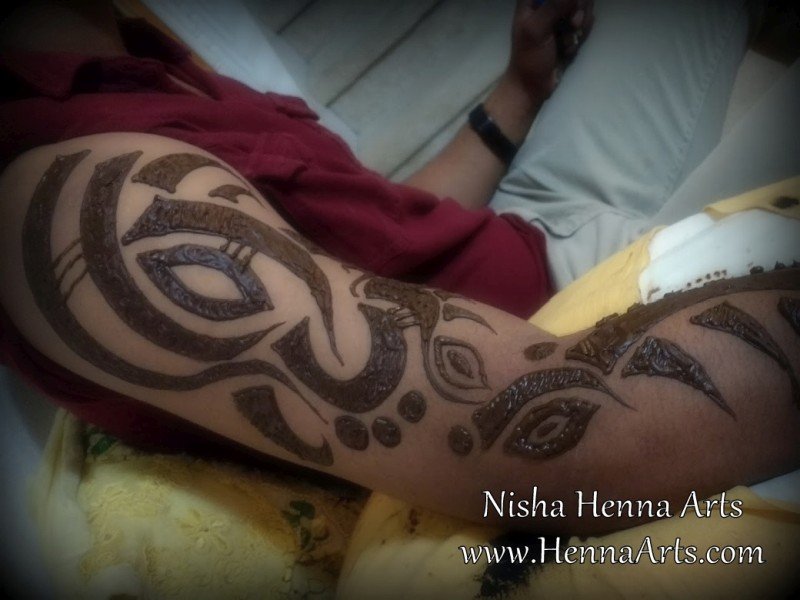 How Long Does a Henna Tattoo Take to Dry? – Lydi's Mehndi Designs