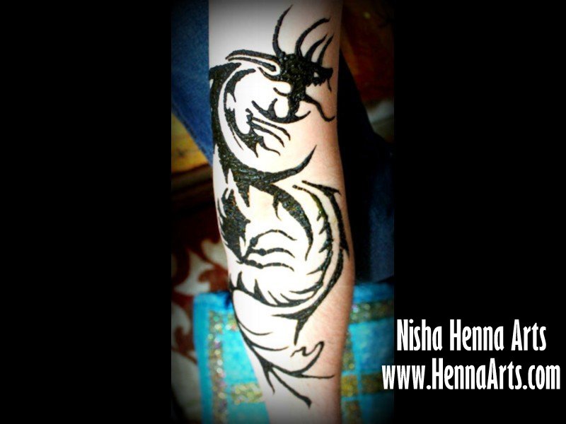 90+ Henna Dragon Tattoo Stock Photos, Pictures & Royalty-Free Images -  iStock