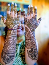 Diwali celebration henna artist in Austin