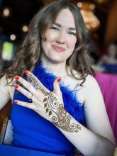 The smile which comes with henna is priceless