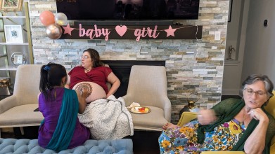 henna for a baby shower by Nisha Henna Arts Austin