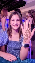 Bar Mitzvah henna by Nisha Henna Arts Austin